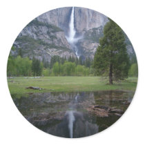 yosemite falls reflection stickers