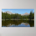 Yosemite Lake Reflection posters