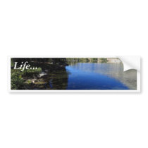 Yosemite May Lake Bumper Sticker