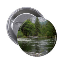 Yosemite Merced River Button