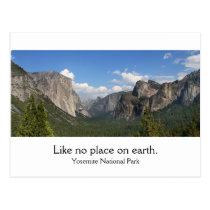 Yosemite National Park postcards