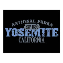 Yosemite National Park Postcards