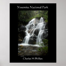 Yosemite National Park  WaterFall Print