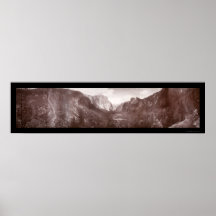 Yosemite Panorama Photo 1899 Posters