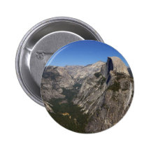 Yosemite Valley And Half Dome From Glacier Point Pins