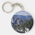 Yosemite Valley And Sierra Nevada From Dewey Point Key Chains