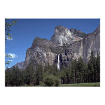 Yosemite Valley Falls, USA Custom Invitations