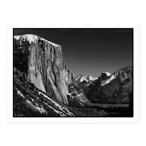 Yosemite Valley Postcard