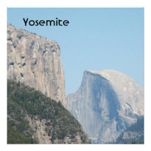 Yosemite Views Custom Announcement