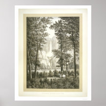 Yosemite Waterfalls, California    Print