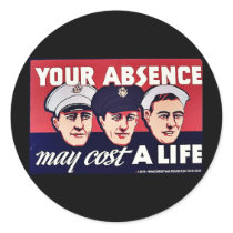 You Absence My Cost A Life Sticker