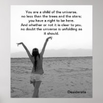 You are a child of the Universe Posters