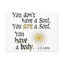 You are a Soul... Post Cards