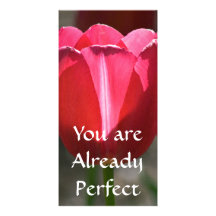 You are Already Perfect Photo Card Template