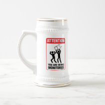 You Are Being Monitored - Office Humour Mug
