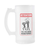 You Are Being Monitored - Office Humour Mugs