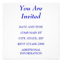 YOU ARE INVITED