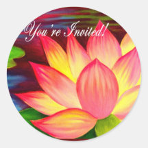 You Are Invited Invitation Cards More - Multi Round Sticker