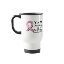 You are Looking at a Breast Cancer Survivor Mug