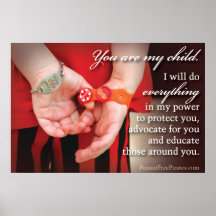You are my child. (Food Allergy Awareness) Print