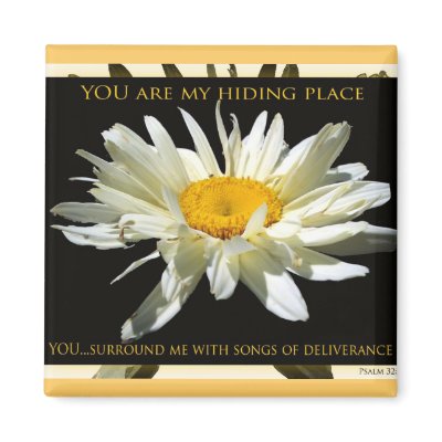 You Are My Hiding Place magnet by dollargrafix