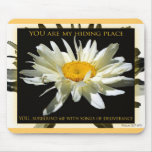 You Are My Hiding Place mousepads