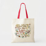 You are my sweetie pretty pie canvas bag