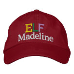 You Are Santa's Elf Cap by SRF Embroidered Baseball Cap