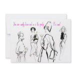 You Are Simply Divine Invite - Pink