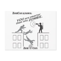 You Are Smarter Than Any Zombie Post Card