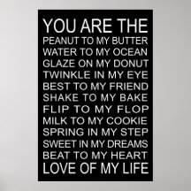 You Are The Love Of My Life Poster