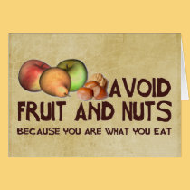 You are what you eat cards