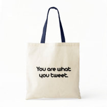 You are what you tweet bag