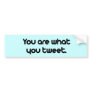 You are what you tweet