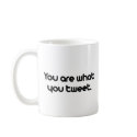 You are what you tweet mugs