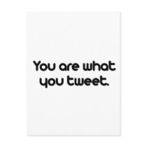 You are what you tweet