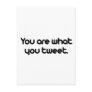 You are what you tweet