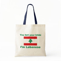You bet your kibbi I'm Lebanese Tote Bags