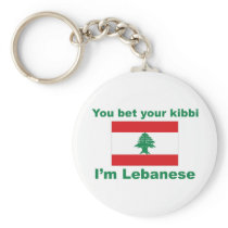 You bet your kibbi I'm Lebanese Key Chains