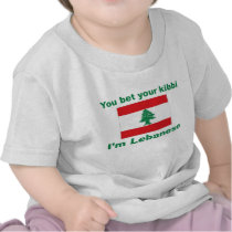 You bet your kibbi I'm Lebanese Tees