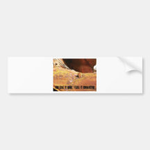 You call it rust, i call it character! bumper sticker