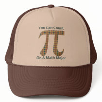 You Can Count on A Math Major Trucker Hats