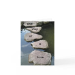 You can do it one step at a time motivation card