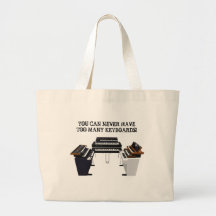 You Can Never Have Too Many Keyboards! Tote Bags