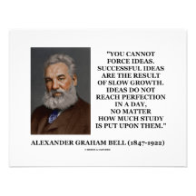 You Cannot Force Ideas Are Result Of Slow Growth Personalized Invitation