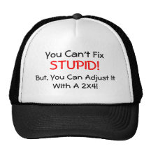You can't Fix STUPID!, But, you can... HAT