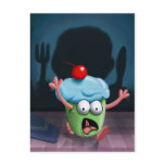 You Can't Hide From The Muffin Man Postcard
