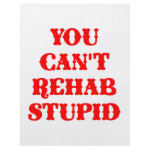 You Can't Rehab Stupid Flyer Design
