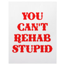 You Can't Rehab Stupid Letterhead Template