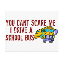 You Can't Scare Me... Postcard